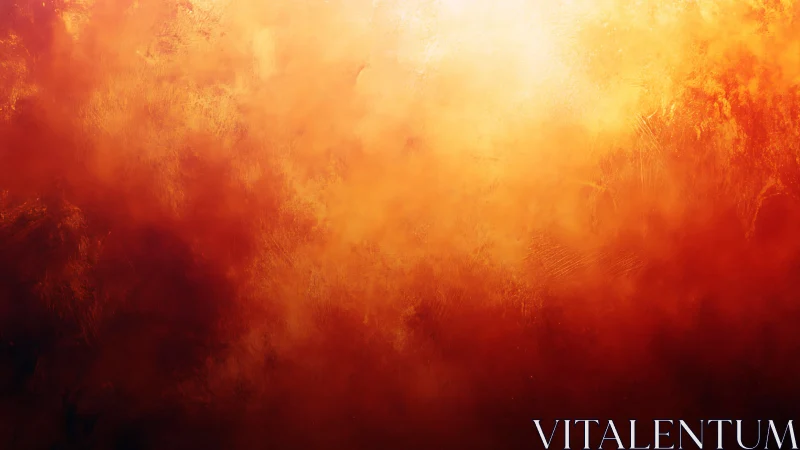 Gradient overlay transitioning from dark red to pale yellow