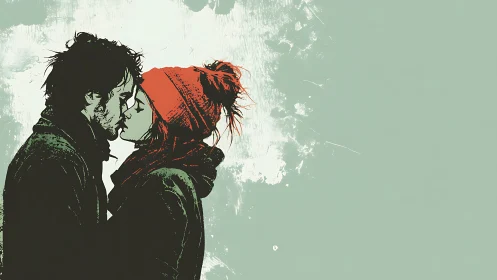 Two Souls Drift Close Where Whispered Secrets Meet the Quiet