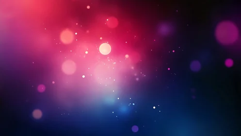 Nebula confetti drifting through violet night hush.