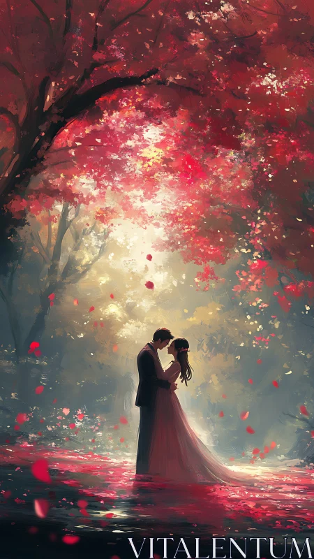 Love Beneath Crimson Trees.