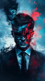 Mystery in Blue and Crimson: A Mind in Motion.