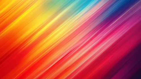 Sunlit color streaks racing across a soft dreamy sky.