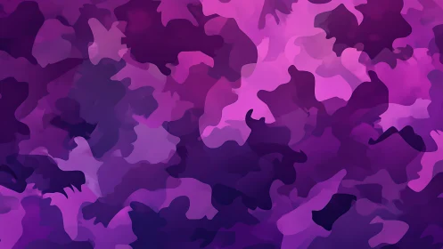 Abstract purple camouflage pattern with smooth, blended shapes.