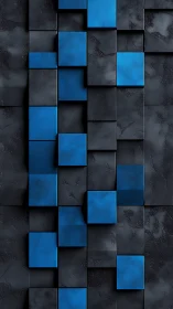 Midnight cobalt tiles quietly rearrange the urban night