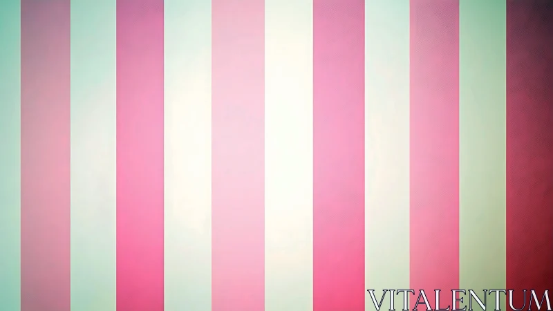 Soft pastel candy stripes create a playful modern backdrop