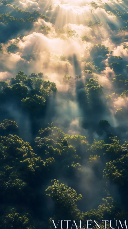 Radiant Cathedral: Where Forests Breathe Light.