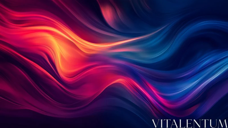 Velvet rivers of light flowing through a twilight dreamscape.