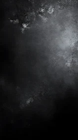 Soft gray textures glow gently across a dark backdrop