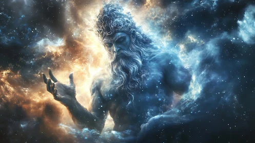 Stellar titan braids galaxies into a luminous cosmic tide