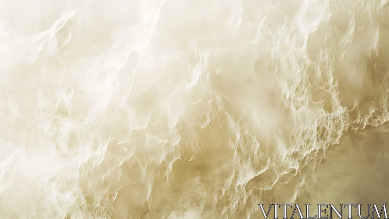 Abstract beige cloud texture with soft flowing patterns and depth.