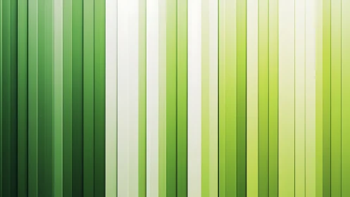 Emerald gradient choir of vertical stripes humming softly.
