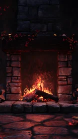 Inferno's Crimson Theater: Where Brick & Flame Dance Together.