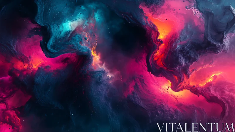 Cosmic colors swirl like a welcoming nebula in motion