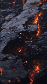 Molten Magic: Where Ember Dances on Stone.