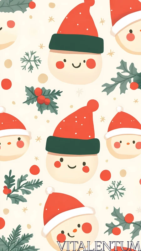 Smiling Christmas elves bringing cozy holiday cheer.