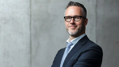 Confident professional with easygoing, modern leadership style.