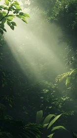 Emerald Cathedral: Where Sunlight Dances Through Sacred Foliage.