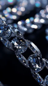 Midnight diamond chain singing in prism-tinted whispers.