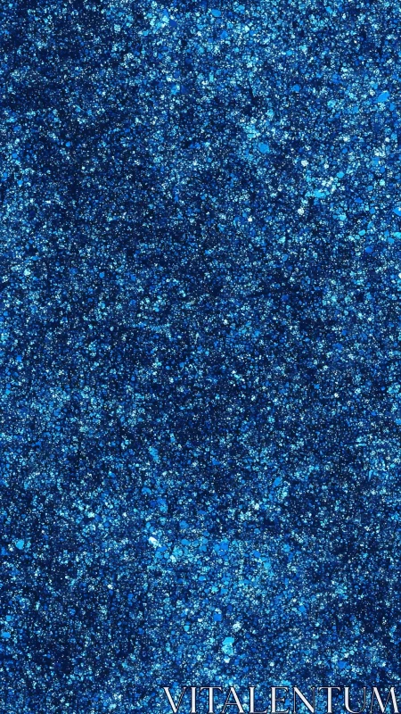 Midnight sapphire glitter field shimmering like stardust.