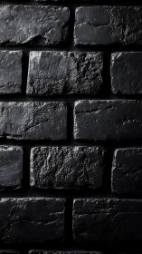 Noir brickwork glistens with moody light and urban drama.