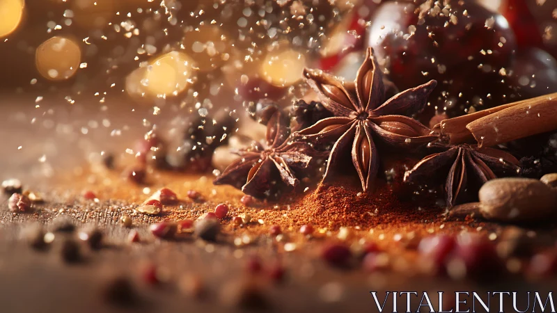 Spiced starlight swirl over glowing autumn kitchen table.