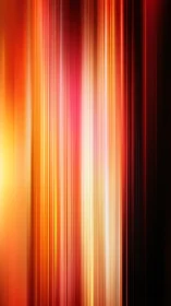 Velvet light streams in sunset stripes and glowing color wash.