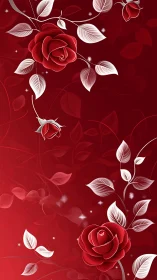 Luminous Floral Composition with Rendering Complexity.