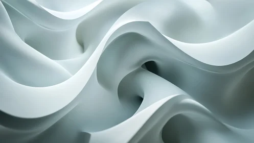 Undulating matte surface with soft specular highlights and smooth topology