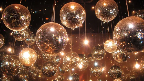 Dense array of mirrored disco balls generating specular light fields