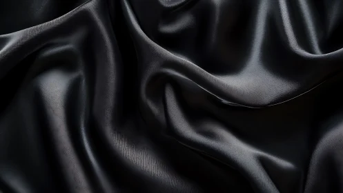 High-resolution textile surface exhibiting complex fabric draping with precise light refraction