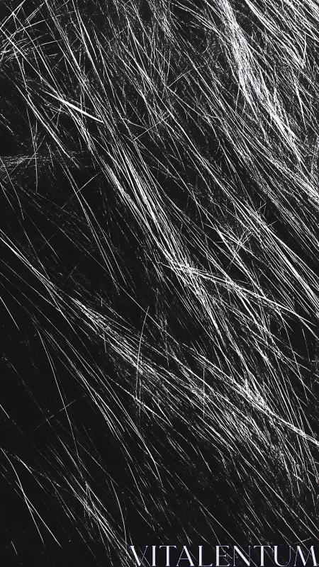 Diagonal white scratch lines on dark rough background.