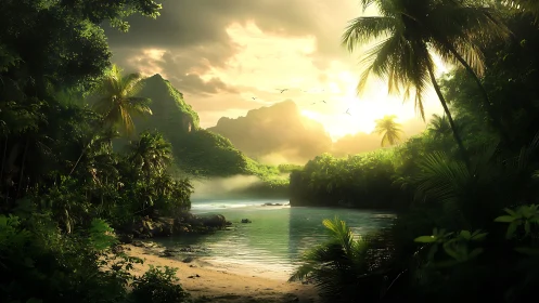 Paradise Pocket Glows Where Jungle Meets Luminous Waters