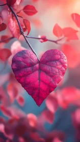 Heart-Shaped Leaf Backlighting: Spectral Chromatic Gradient Analysis.