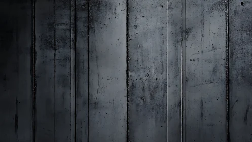 Dark vertical metal panels show weathered industrial surface