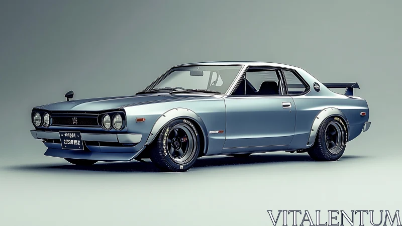 Classic JDM coupe stands poised with widebody stance and sheen.