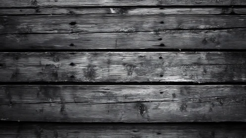Dark weathered wooden planks forming horizontal boards.