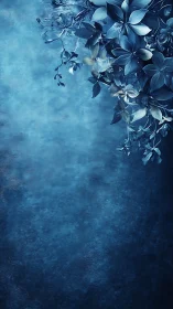 Twilight Bloom Cascade in Sapphire Dreams.