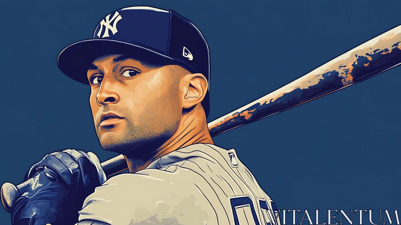 Baseball slugger locks in focus under bold stadium lights