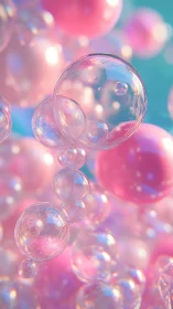 Translucent soap bubbles with subsurface scattering and bokeh depth