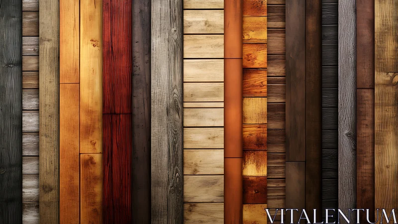 Vertical timber planks align in multitone, high-detail composition
