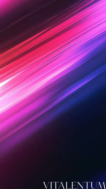 Diagonal neon light streaks cross a dark gradient background