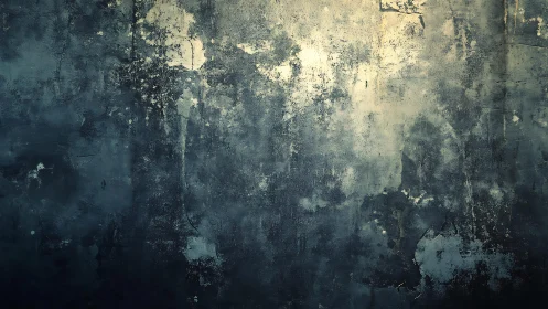 Distressed Grunge Concrete Wall Texture in Moody Artistic Style.