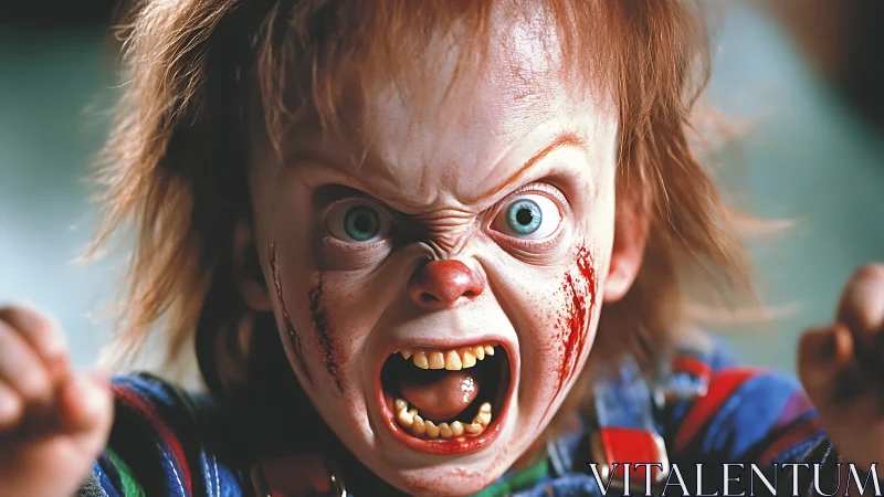 Tiny terror lunges forward, eyes blazing with doll rage