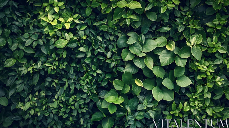 Dense broadleaf foliage canopy with rich tonal variation.