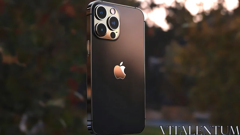 iPhone 12 Pro Max smartphone with triple camera system