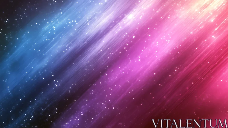 Starlit Neon Rivers Glide Across a Dreaming Galaxy.