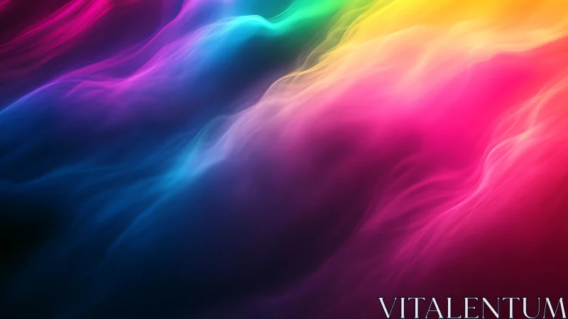 Chromatic vapor currents in layered digital abstraction.