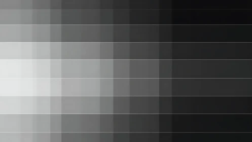 Monochrome grayscale gradient grid with tonal value steps.