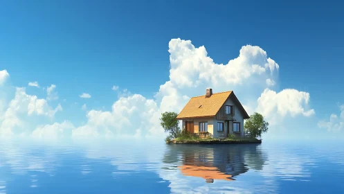 Island Home Afloat: Where Dreams Meet Water.
