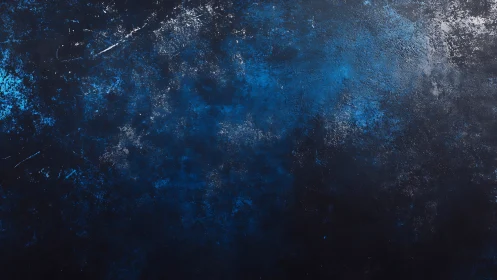 Textured dark blue abstract background with subtle light patches.